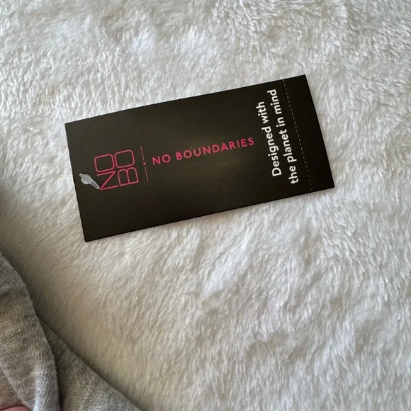 No Boundaries Gray Hoodie with Colorful Design - Picture 4 of 5